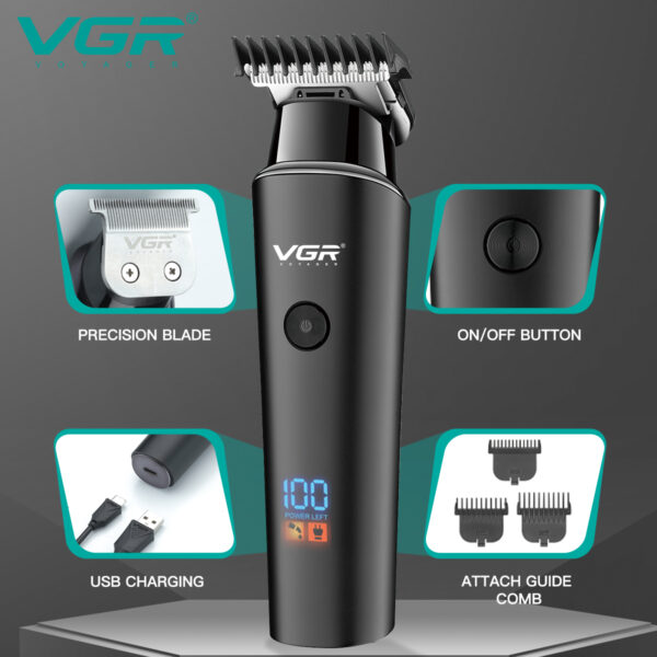 VGR V-937 Professional Hair Trimmer for men - Image 2